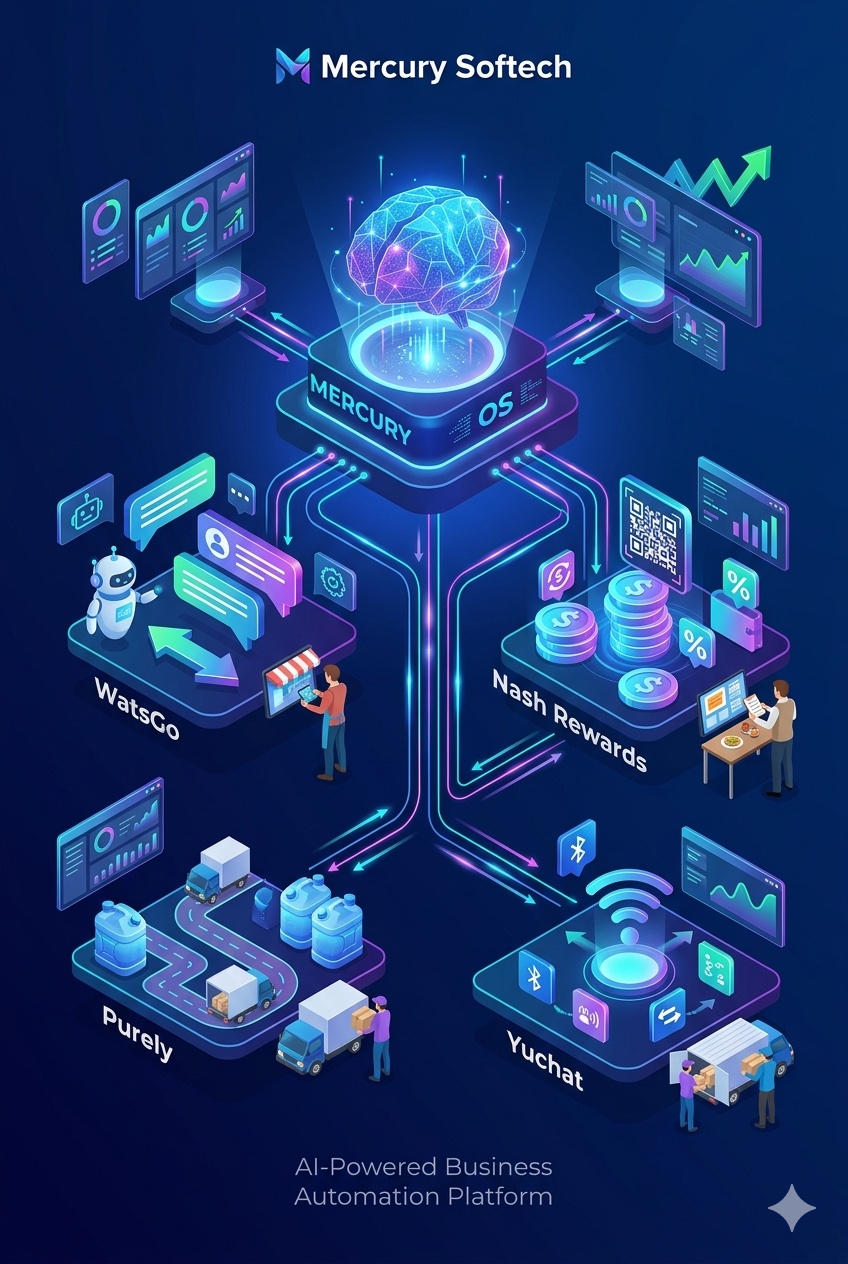 Mercury OS Platform Illustration